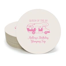 Queen of the RV Round Coasters