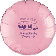 Queen of the RV Mylar Balloons