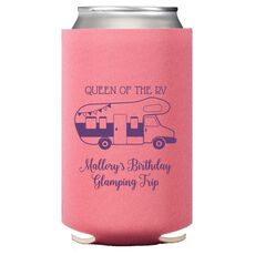 Queen of the RV Collapsible Koozies