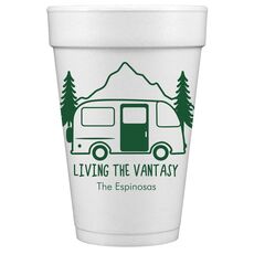 Living the Vantasy Styrofoam Cups