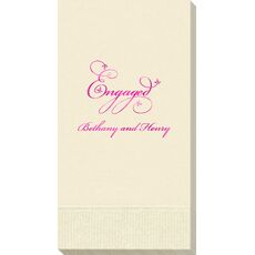 Elegant Engaged Guest Towels