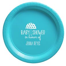 Baby Shower Umbrella Paper Plates