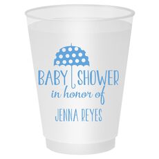 Baby Shower Umbrella Shatterproof Cups