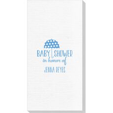 Baby Shower Umbrella Deville Guest Towels