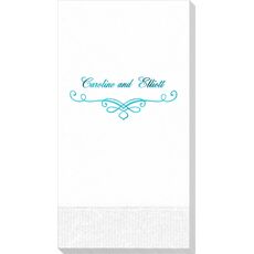 Classic Scroll Guest Towels