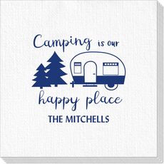 Camping Is Our Happy Place Deville Napkins