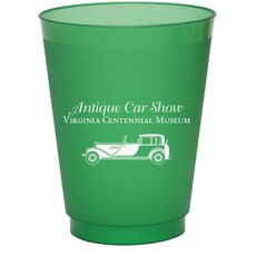 Collector Car Colored Shatterproof Cups