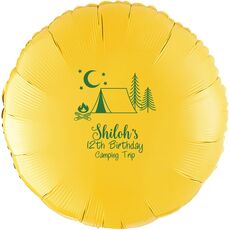 Camping Under The Stars Mylar Balloons