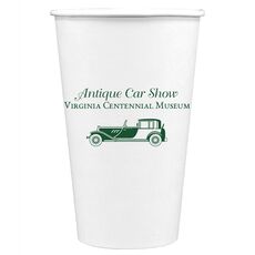 Collector Car Paper Coffee Cups