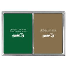 Collector Car Double Deck Playing Cards