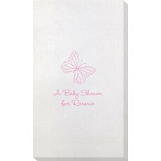 Sweet Butterfly Bamboo Luxe Guest Towels