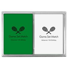 Tennis Double Deck Playing Cards