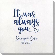 It Was Always You Bamboo Luxe Napkins