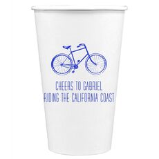 Bicycle Paper Coffee Cups