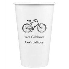 Bicycle Paper Coffee Cups