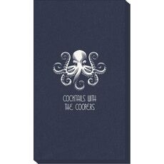 Octopus Linen Like Guest Towels