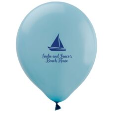 Cutter Sailboat Latex Balloons
