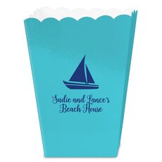 Cutter Sailboat Mini Popcorn Boxes