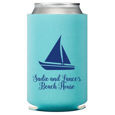 Cutter Sailboat Collapsible Koozies