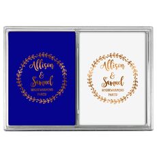 Sweet Wreath Double Deck Playing Cards