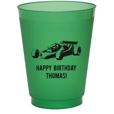 Race Car Colored Shatterproof Cups