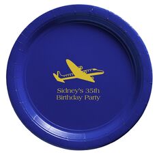 Narrow Airliner Paper Plates