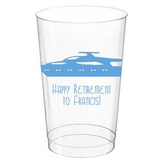 Large Yacht Clear Plastic Cups