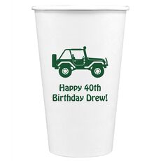 Four Wheel Drive Paper Coffee Cups