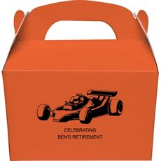 Race Car Gable Favor Boxes