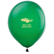 Muscle Car Latex Balloons