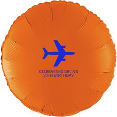 Horizontal Airliner Mylar Balloons