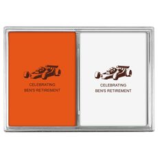 Race Car Double Deck Playing Cards