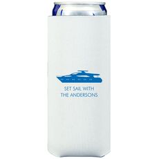 Large Yacht Collapsible Slim Koozies