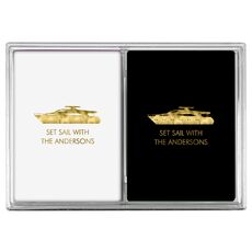 Large Yacht Double Deck Playing Cards