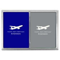 Jumbo Airliner Double Deck Playing Cards
