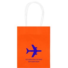 Horizontal Airliner Mini Twisted Handled Bags