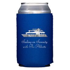 Two Story Yacht Collapsible Koozies