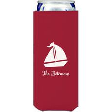 Sailboat Silhouette Collapsible Slim Huggers