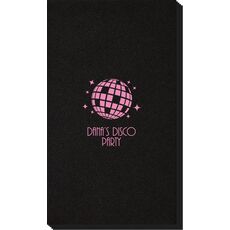 Disco Ball Linen Like Guest Towels