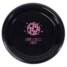 Disco Ball Plastic Plates