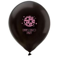 Disco Ball Latex Balloons