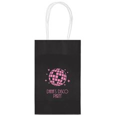 Disco Ball Medium Twisted Handled Bags