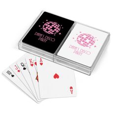 Disco Ball Double Deck Playing Cards