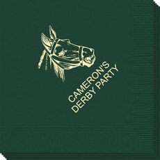 Outlined Horse Napkins