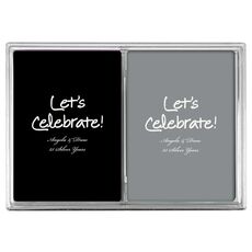 Studio Let's Celebrate Double Deck Playing Cards