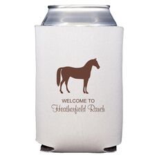 Horse Silhouette Collapsible Koozies