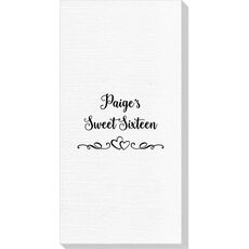 Two Hearts on a Vine Deville Guest Towels