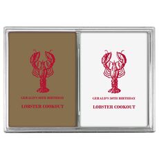 Lobster Double Deck Playing Cards