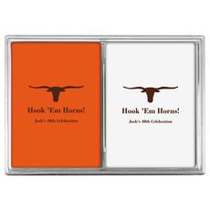 Longhorn Double Deck Playing Cards
