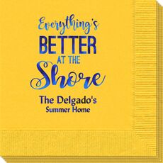 Everything's Better at the Shore Napkins